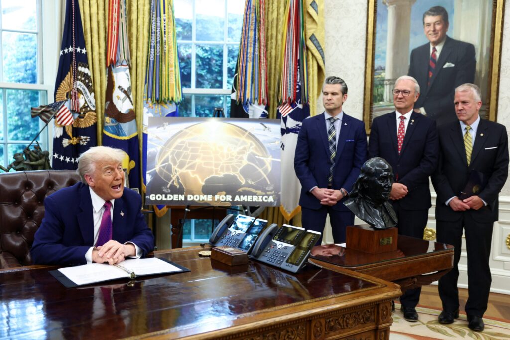 donald trump cúpula dorada