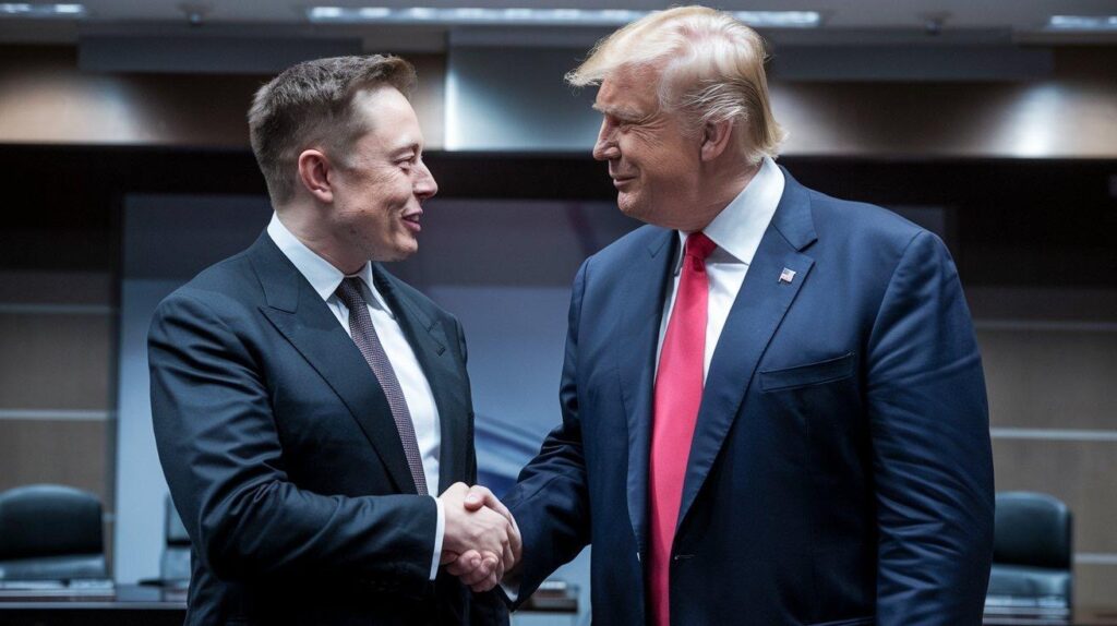 donald trump y elon musk